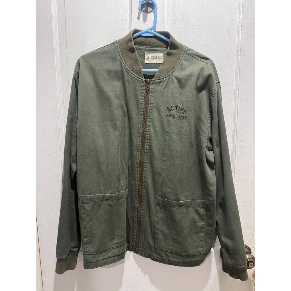 Men's Active Brand Olive Green Jacket
